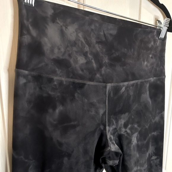 Lululemon Align Pant 25" *Diamond Dye- Pitch Grey Graphite Grey/ Size 10 - Picture 6 of 11